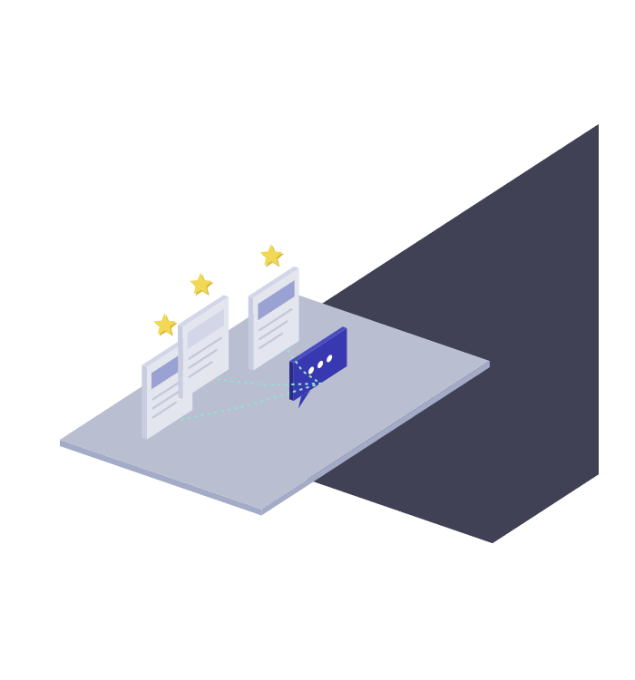 Reviews and press mentions building trust with AI assistants