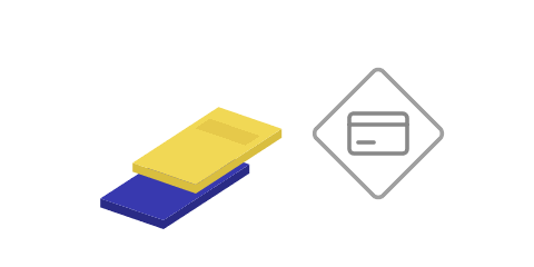 Basket and checkout icon