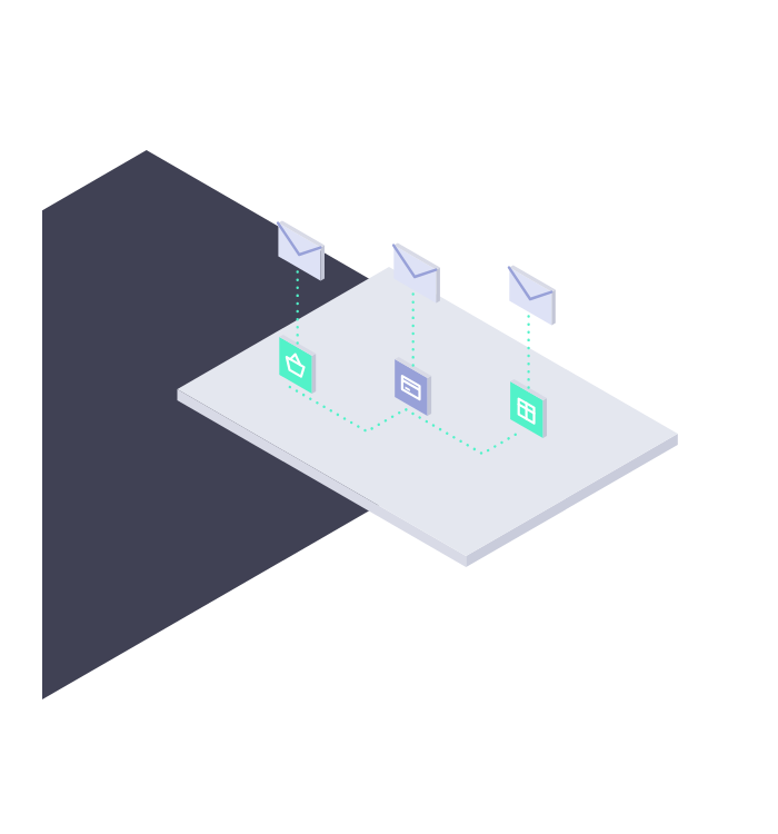 Automated email flows triggered by shopping events
