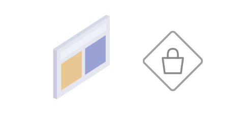 Paid search and Shopping icon