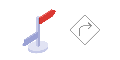 Redirect mapping icon