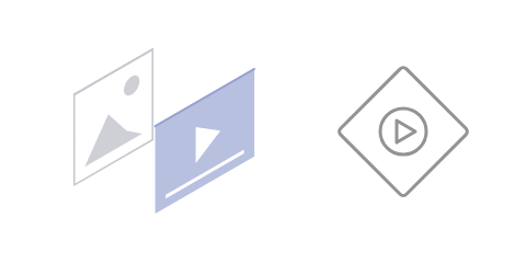Video and Demand Gen campaign icon