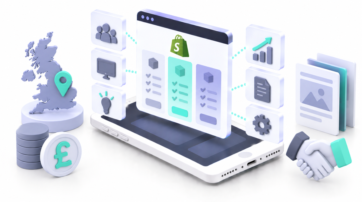 What UK Shopify Agencies Publish About Their Pricing