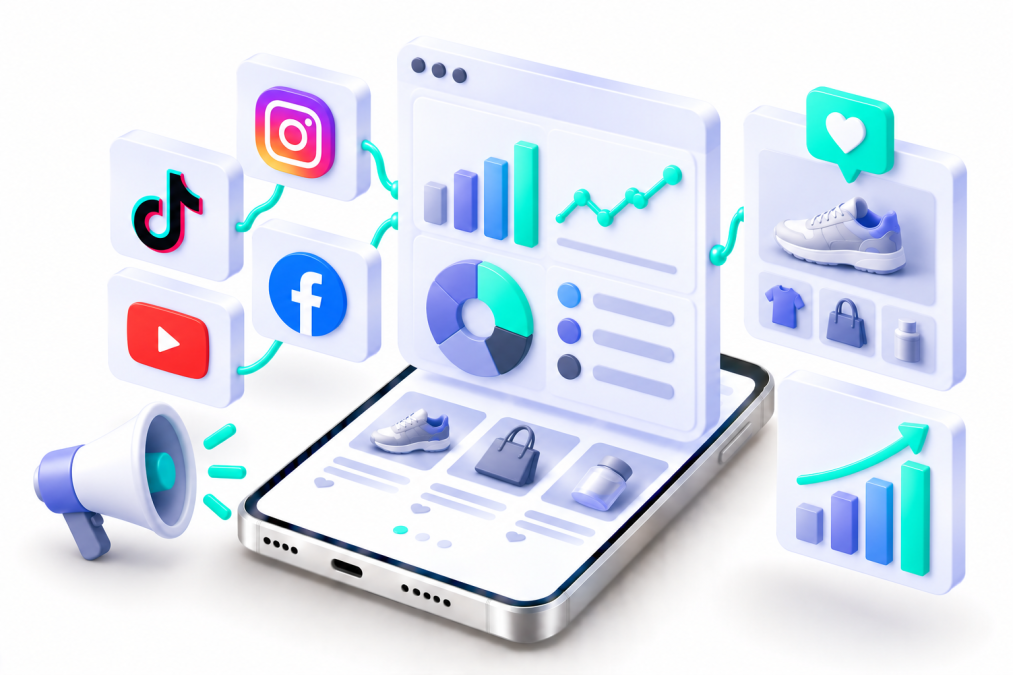 UK Social Media Statistics for Ecommerce Brands